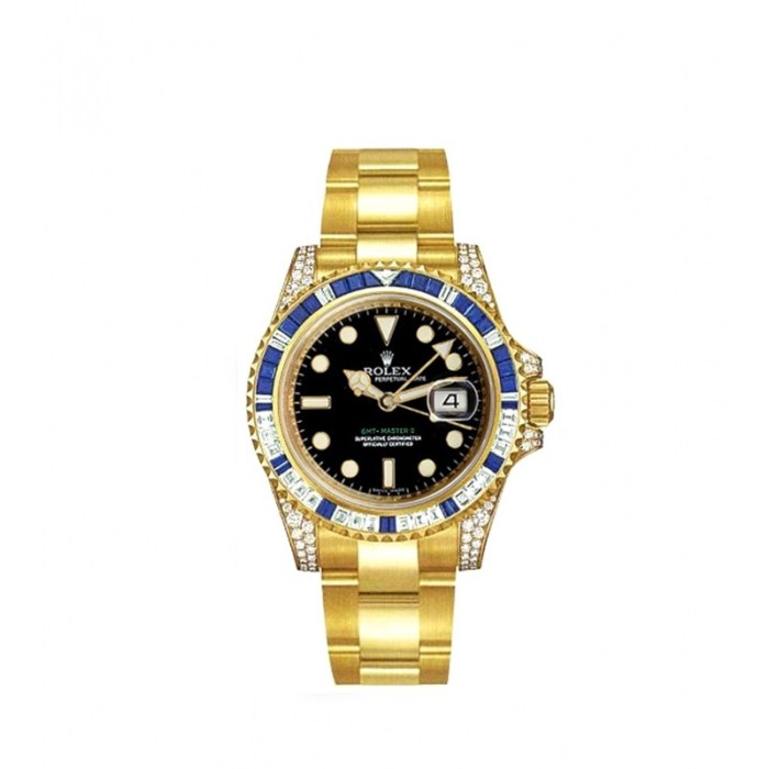 GMT-Master II Solid Gold Men's Watch 116758