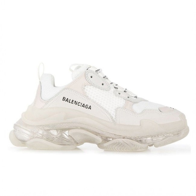 Balenciaga Triple S Clear Sole White