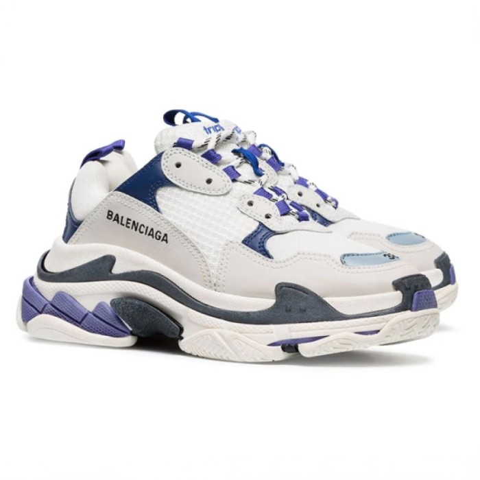 Balenciaga Triple S White Purple