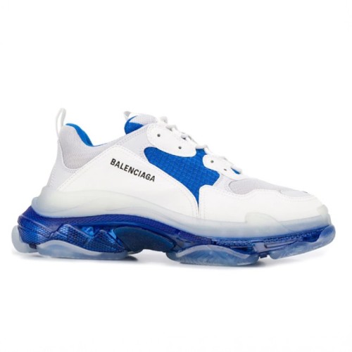 Balenciaga Triple S Clear Sole Blue