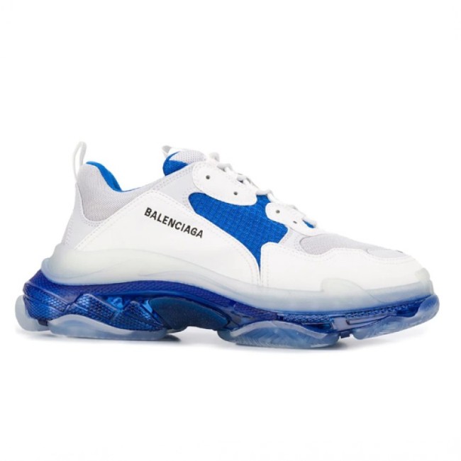 Balenciaga Triple S Clear Sole Blue