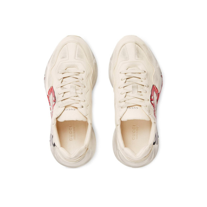 (Women) Rhyton sneaker with mouth print