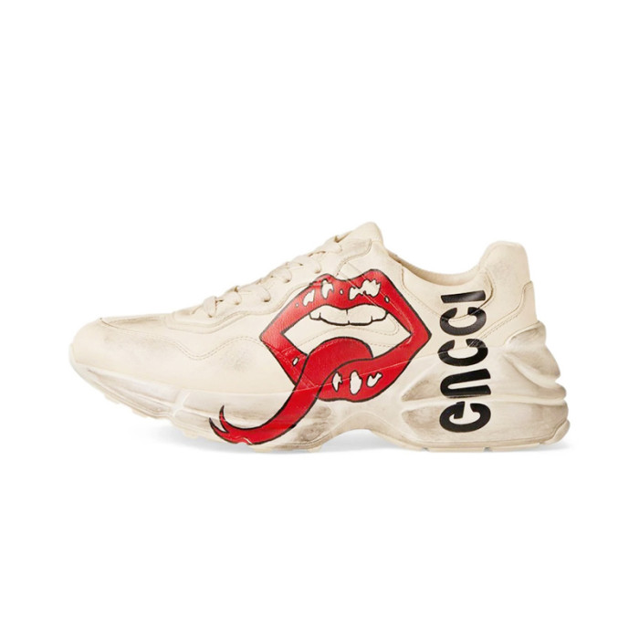 (Women) Rhyton sneaker with mouth print