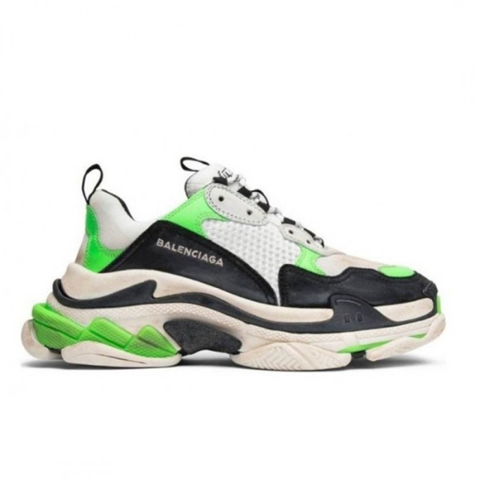 Balenciaga Triple S White Green