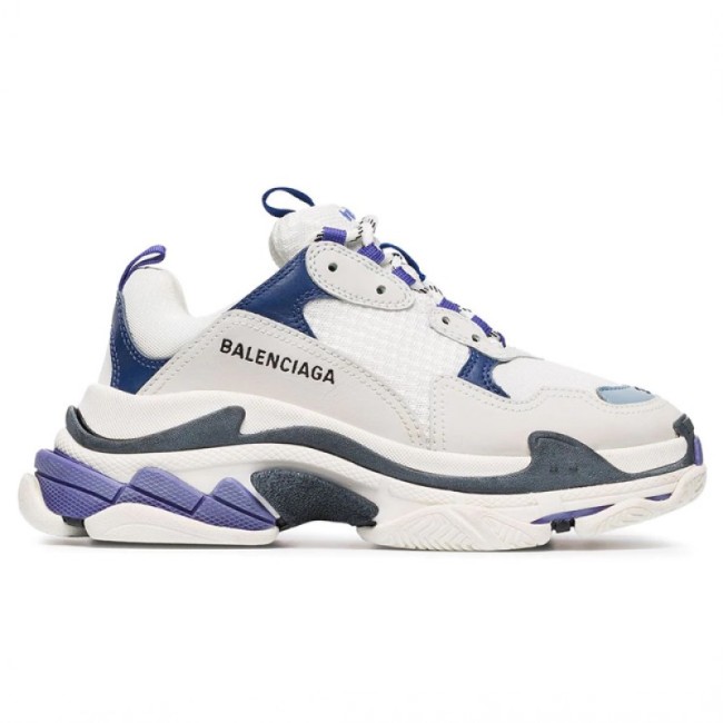 Balenciaga Triple S White Purple