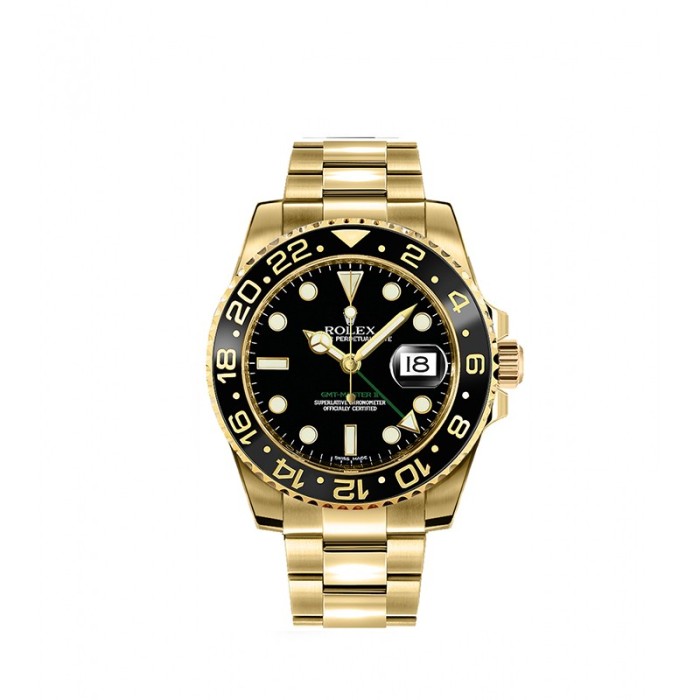 GMT-Master II Gold Men's Watch 116718