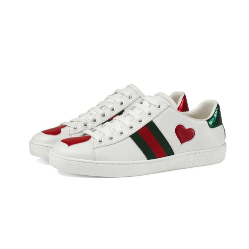(Women) Gucci Ace embroidered low-top sneaker