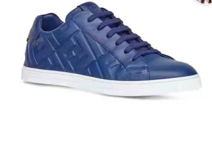 Fendi blue board shoes