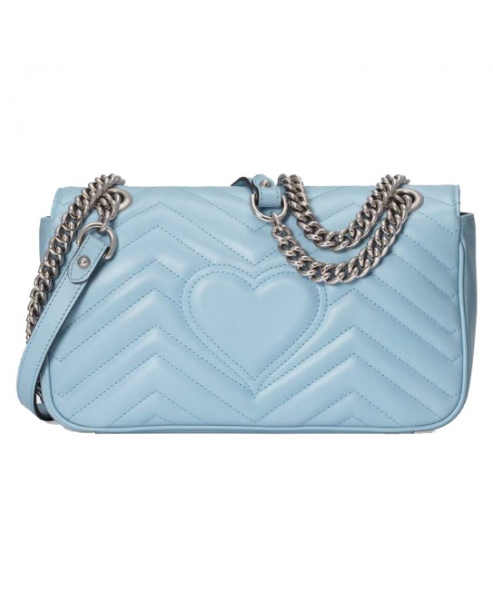 (Women) GG Marmont small matelassé shoulder bag