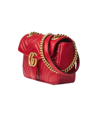 (Women) GG Marmont small matelassé shoulder bag