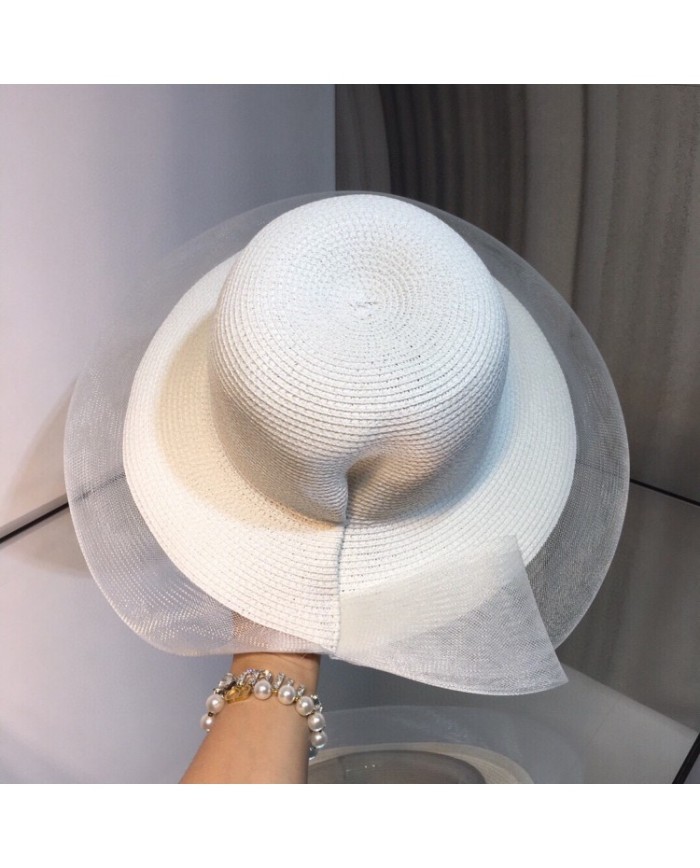 （Women）Gucci organza straw hat