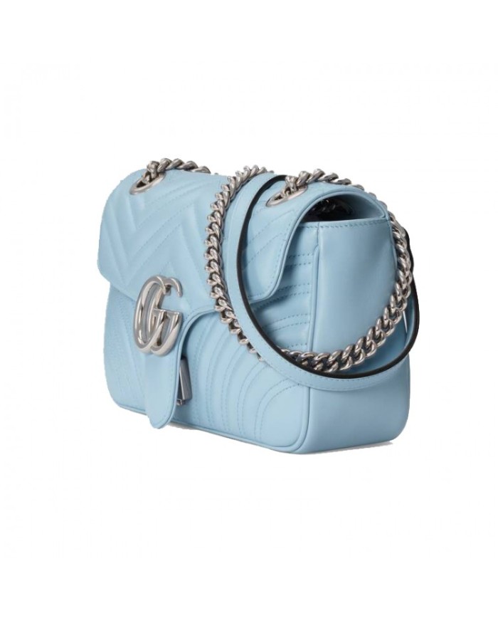 (Women) GG Marmont small matelassé shoulder bag