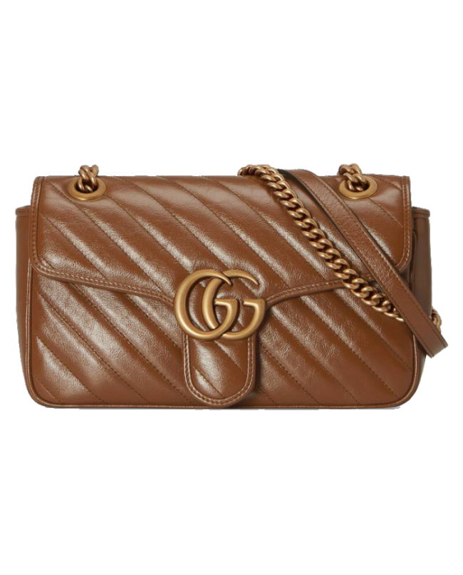 (Women) GG Marmont small matelassé shoulder bag