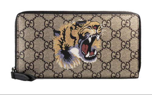 GUCCI Tiger print wallet
