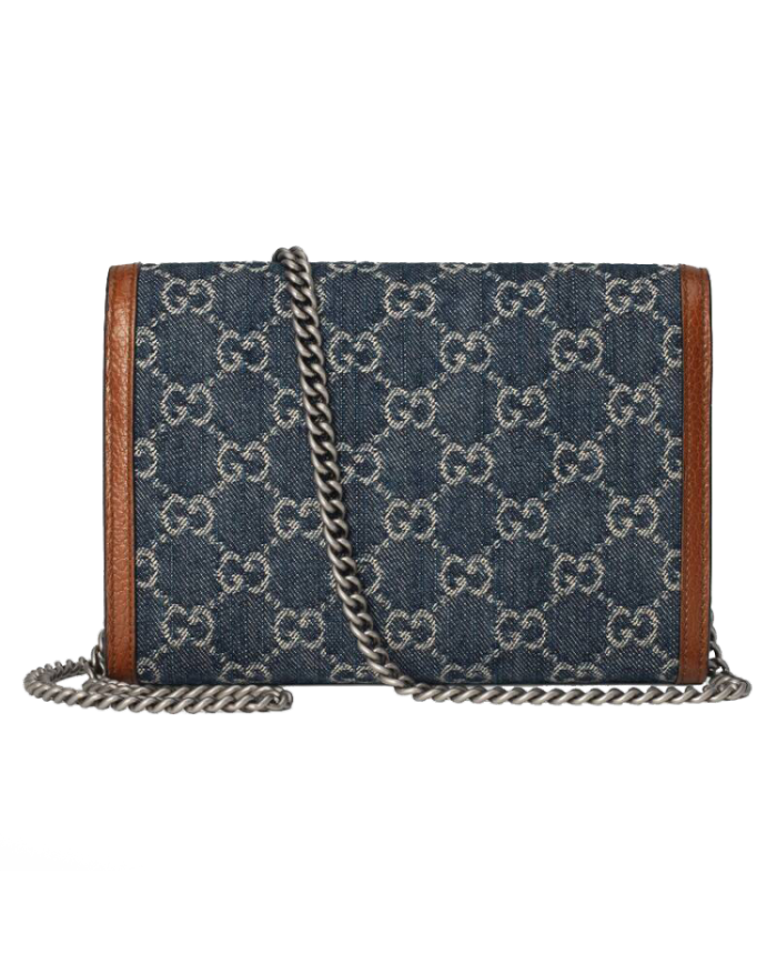 (Women) Dionysus GG Supreme chain wallet