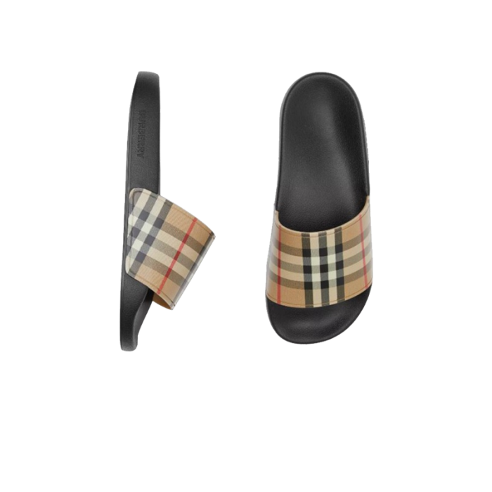 (Men) Vintage Check Slides