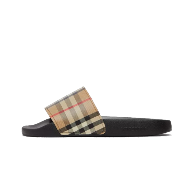 (Men) Vintage Check Slides