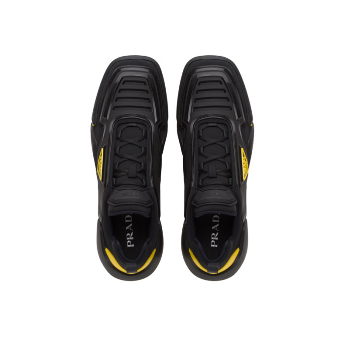 (Men) Techno Stretch fabric sneakers