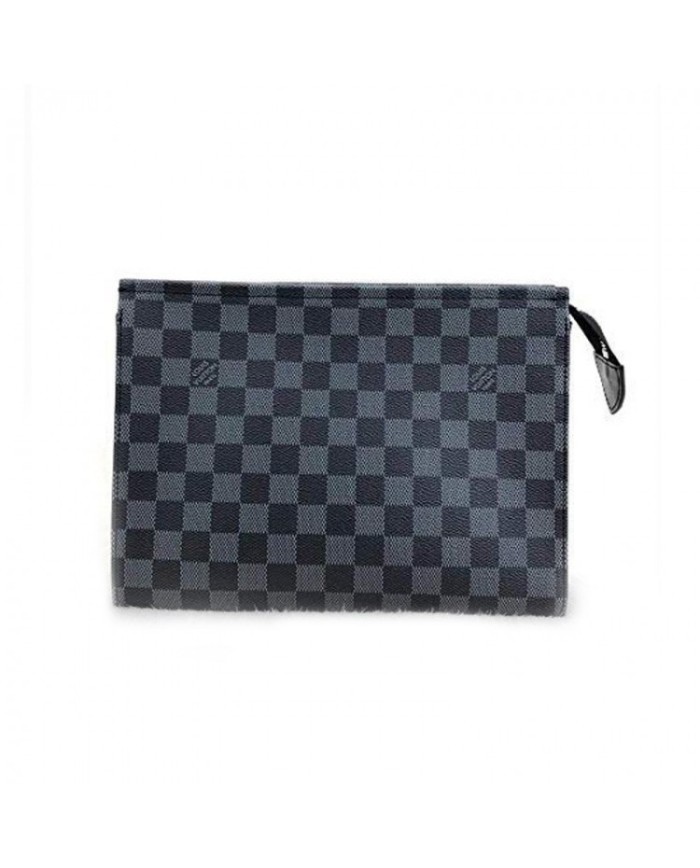 Louis Vuitton Damier Ebene Clutches Black