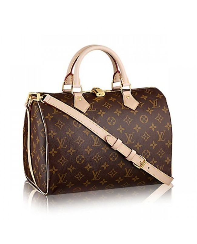 Damier Ebene Canvas Speedy Bandouliere 35 N41366