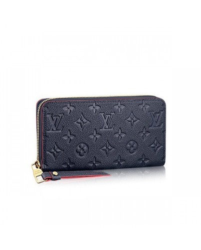 Monogram Canvas Clemence Wallet M60742 Fuchsia
