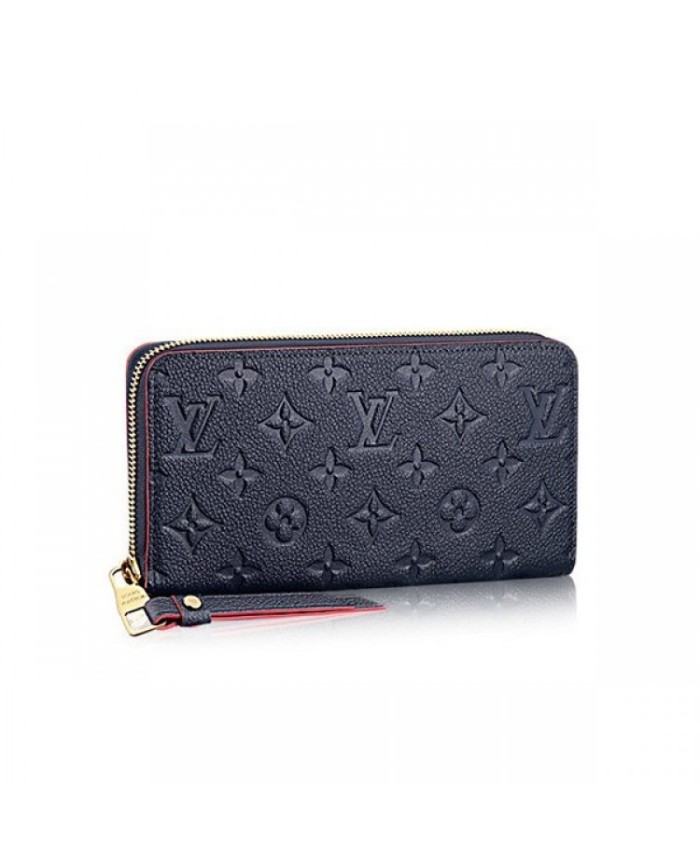 Monogram Canvas Clemence Wallet M60742 Fuchsia