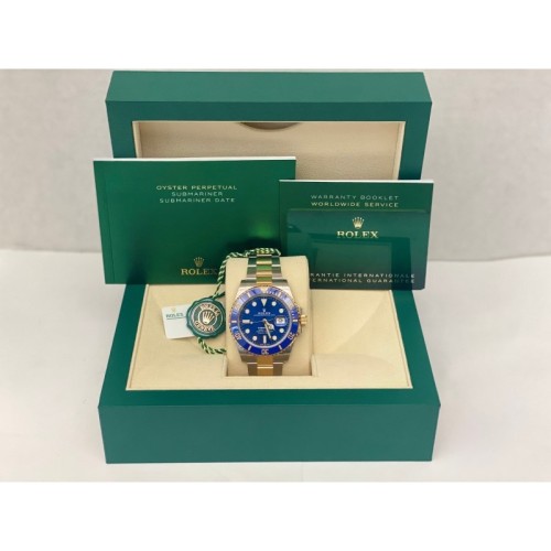 Date Royal Blue Dial Two Tone Men's Watch 126613LB