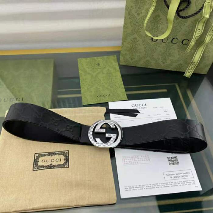 Gucci New type of embossed copper buckle pattern