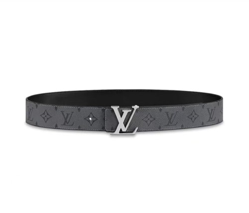 Louis Vuitton Presbyopic double-sided belt gray-black