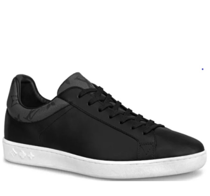 Louis Vuitton canvas sneakers black