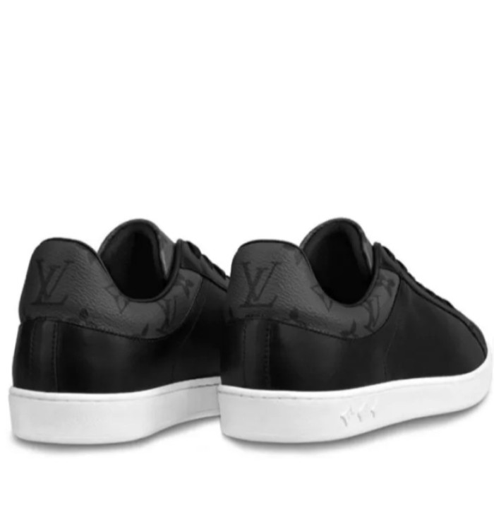 Louis Vuitton canvas sneakers black