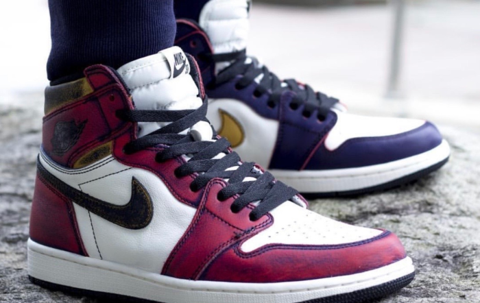 NIKE SB AIR JORDAN 1 LAKERS CHICAGO CD6578-507