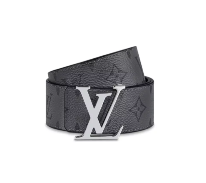 Louis Vuitton Presbyopic double-sided belt gray-black