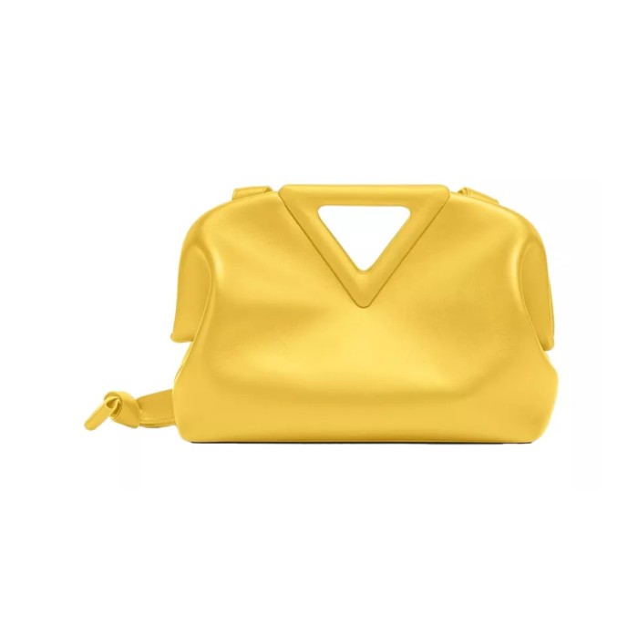 Bottega Veneta point leather handbag women