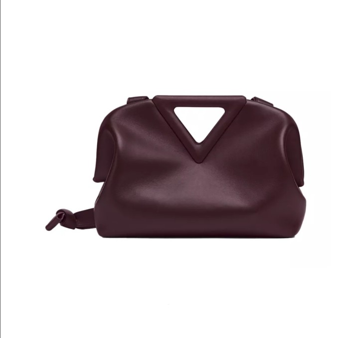 Bottega Veneta point leather handbag women