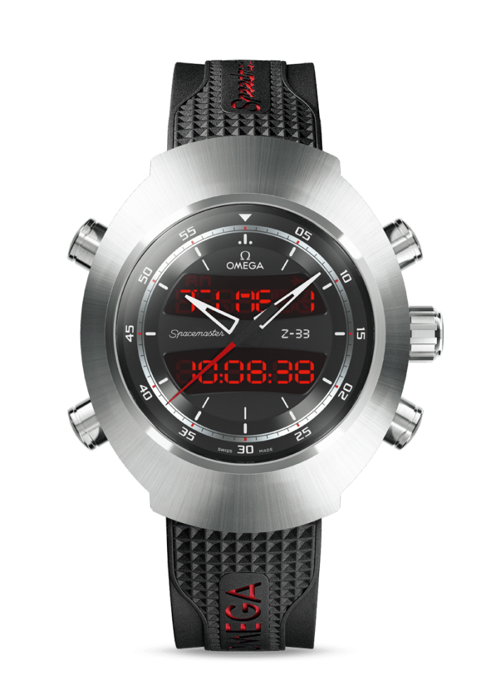 SPACEMASTER Z‑33 watch 43 X 53 mm chronograph