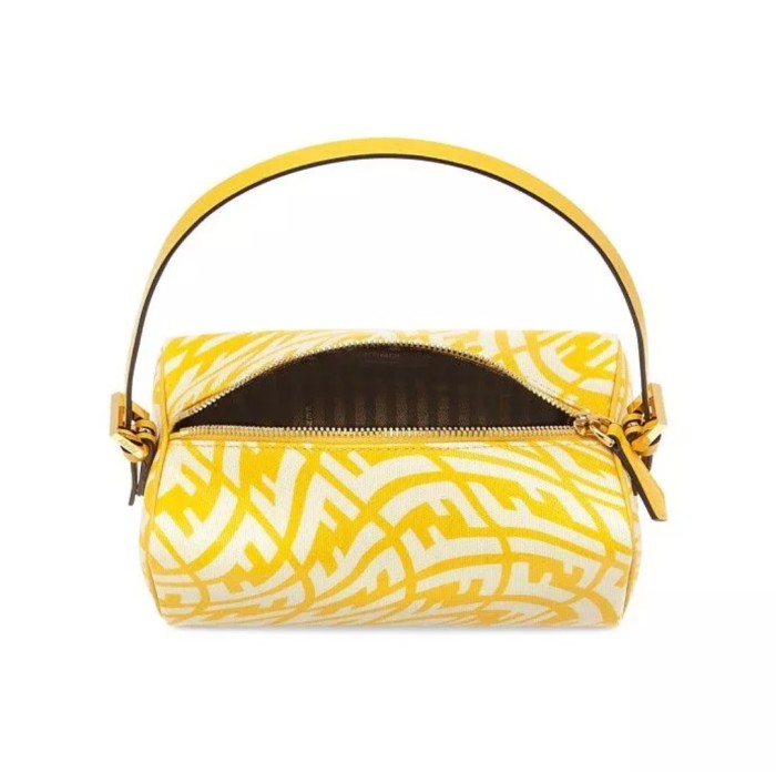 FENDI Shiny canvas underarm bag