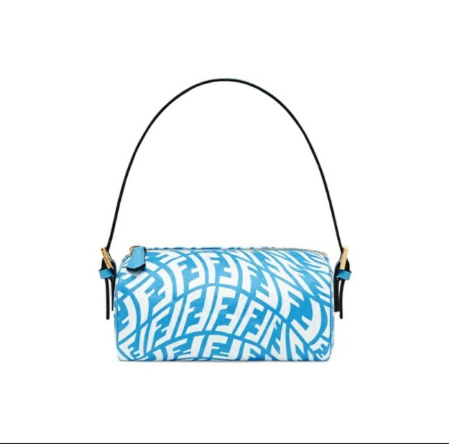 FENDI Shiny canvas underarm bag