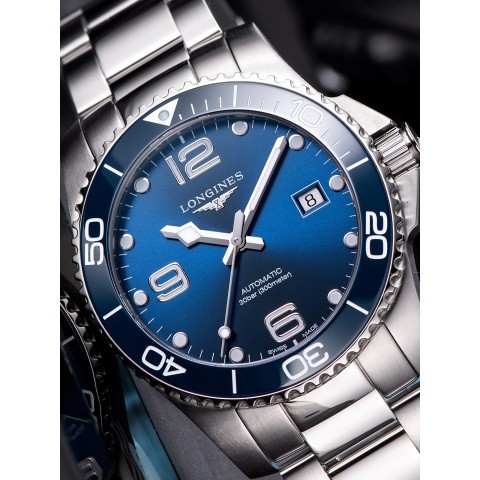 Longines-Concas series L3.781.4.96.6 automatic mechanical men's watch