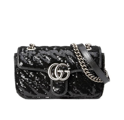 GUCCI Mini sequined shoulder bag