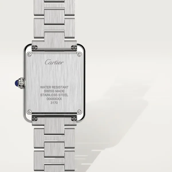 TANK SOLO watch Small model, quartz movement, stainless steel