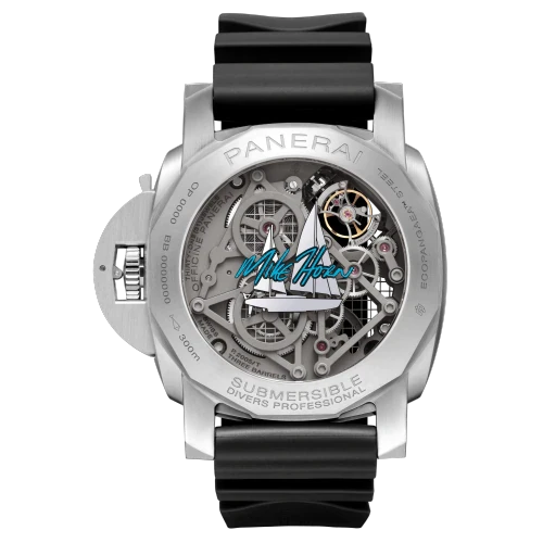 Submersible EcoPangaea™ Tourbillon GMT-50mm Microphone Version