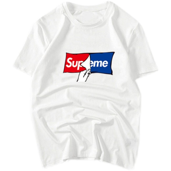 supreme T-shirt with short sleeves for men and women