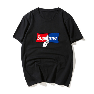 supreme T-shirt with short sleeves for men and women