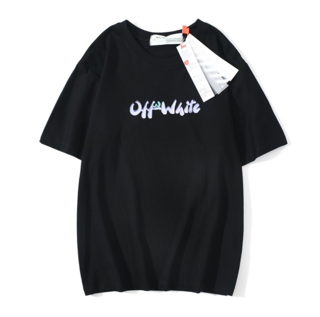 OFF WHITE Men's and women's short sleeves
