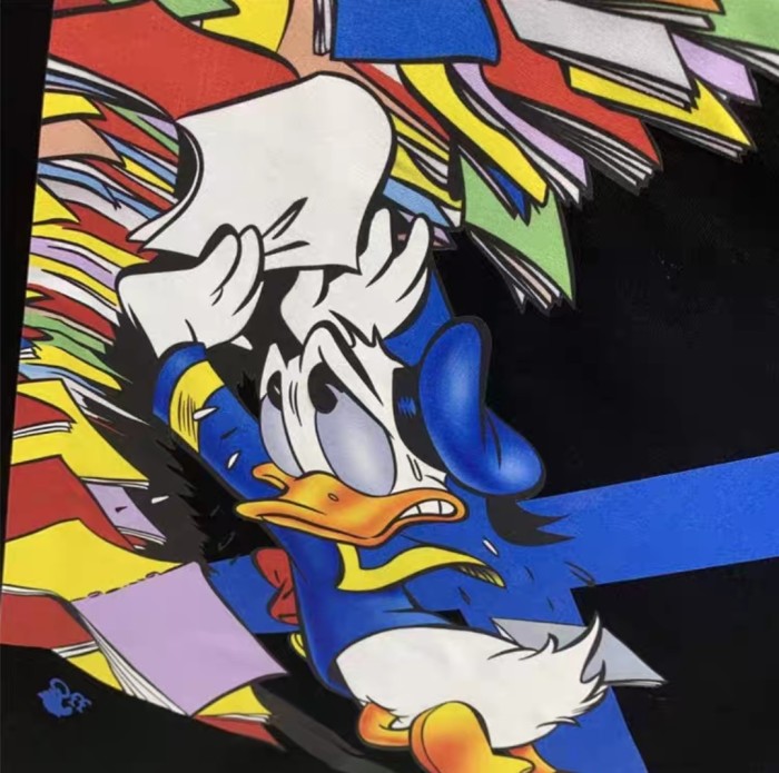 OFF WHITE Men's and women's short sleeves 1