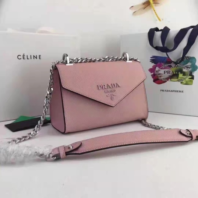 PRADA Monochrome Shoulder Messenger Bag