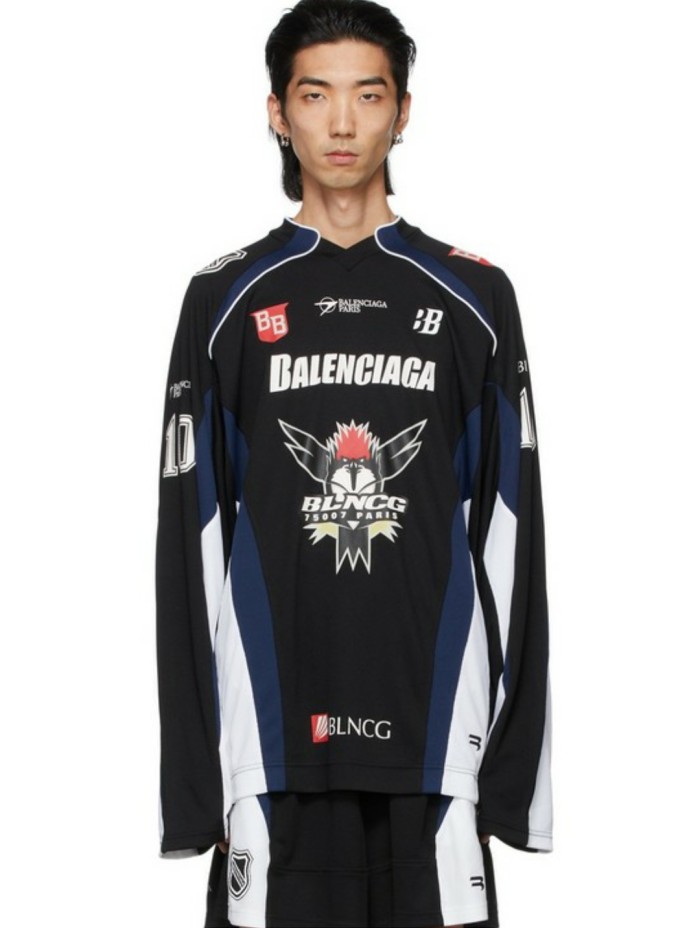 Balenciaga Balenciaga jersey sports gown