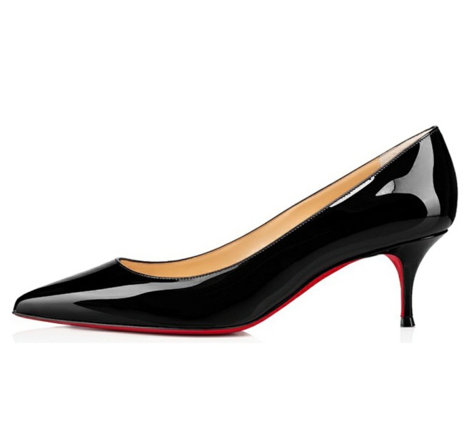 Christian Louboutin Kate high heels women's shiny black