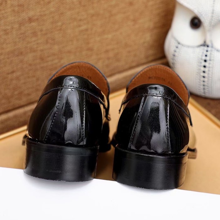 Versace men's leather shoes